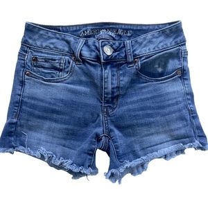 American Eagle Outfitters AEO Super Stretch Denim Shorts